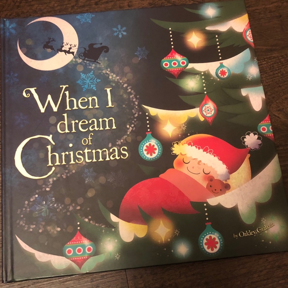When I dream of Christmas children’s book